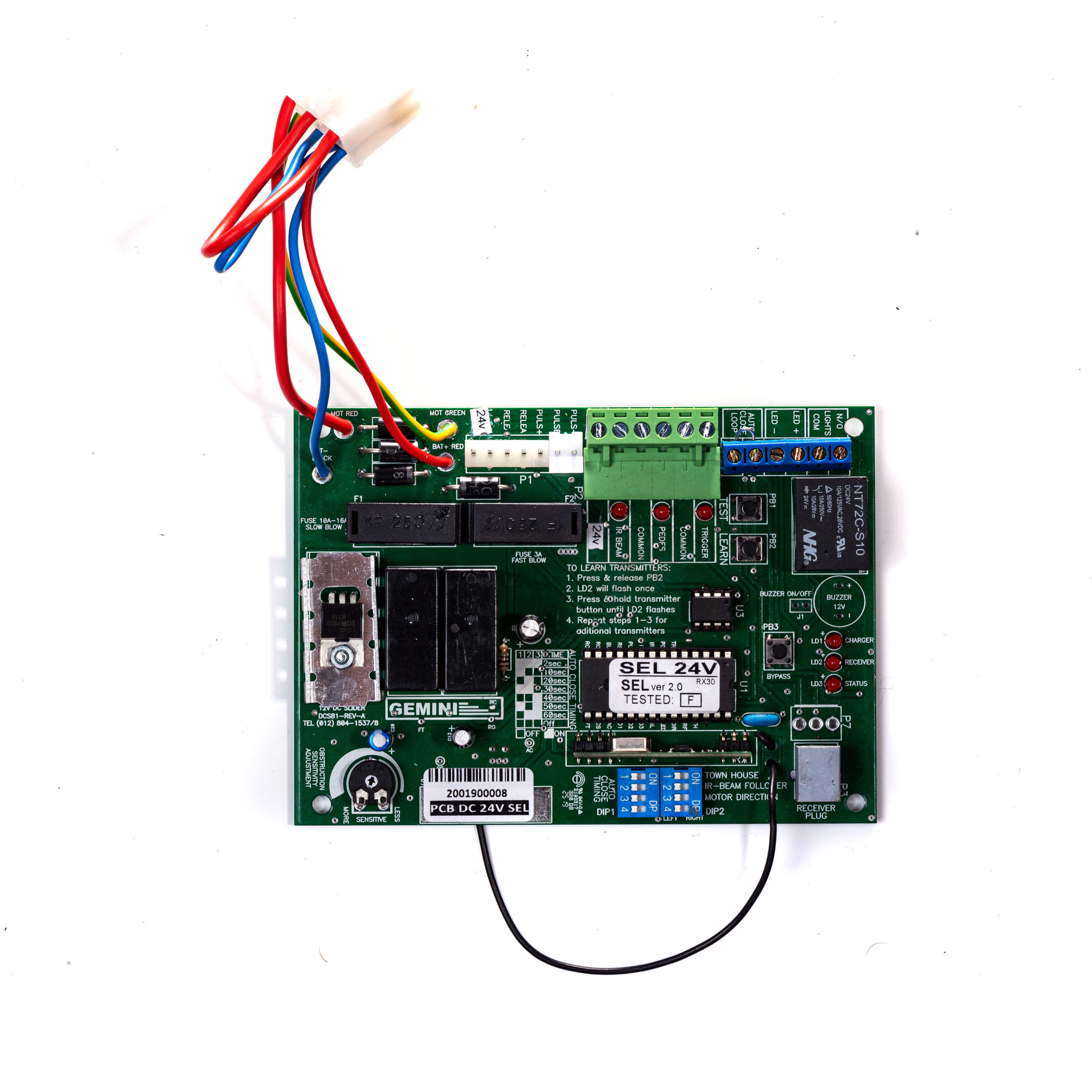 PC BOARD - 24VDC SEL - COMPLEX