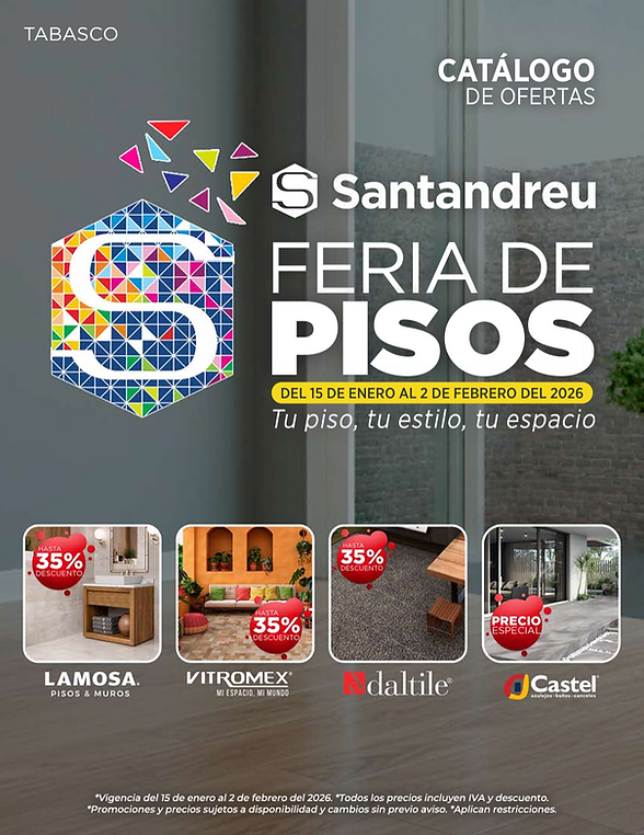catálogo de feria de pisos santandreu