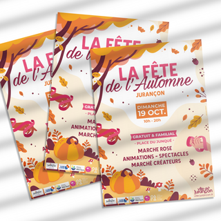 Création affiche événement à Pau