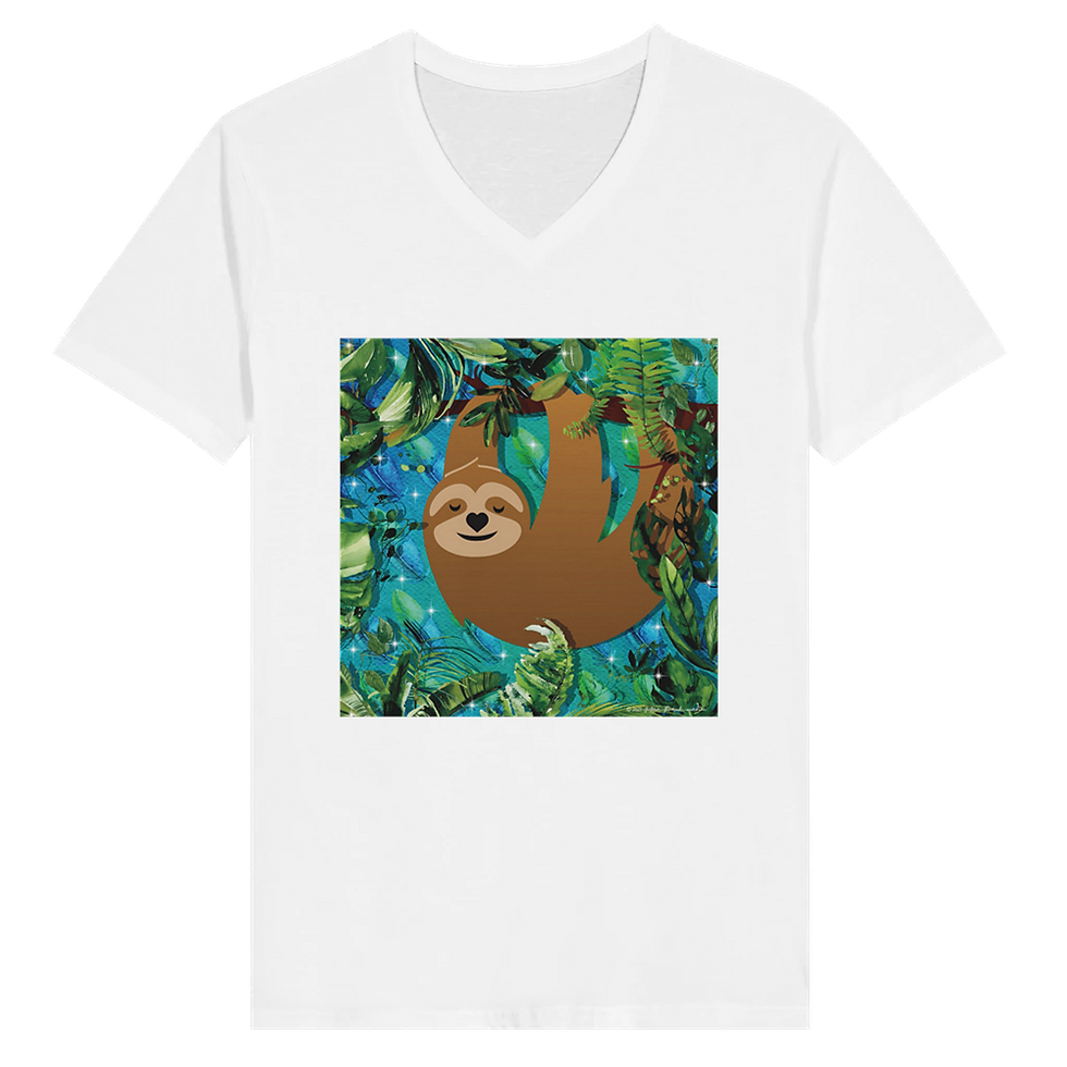 Thumbnail: Premium Unisex V-Neck T-shirt