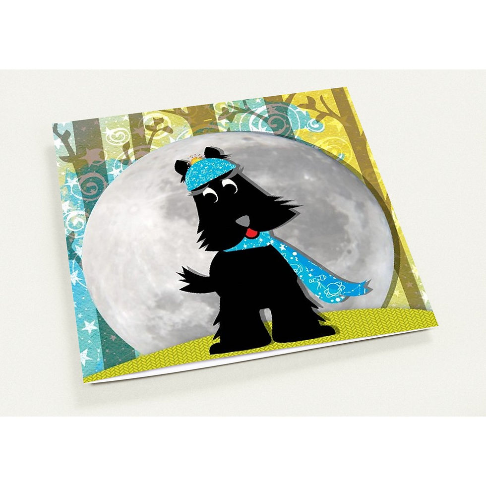 Thumbnail: Licorice Moon - Pack of 10 Greeting Cards (US & CA)