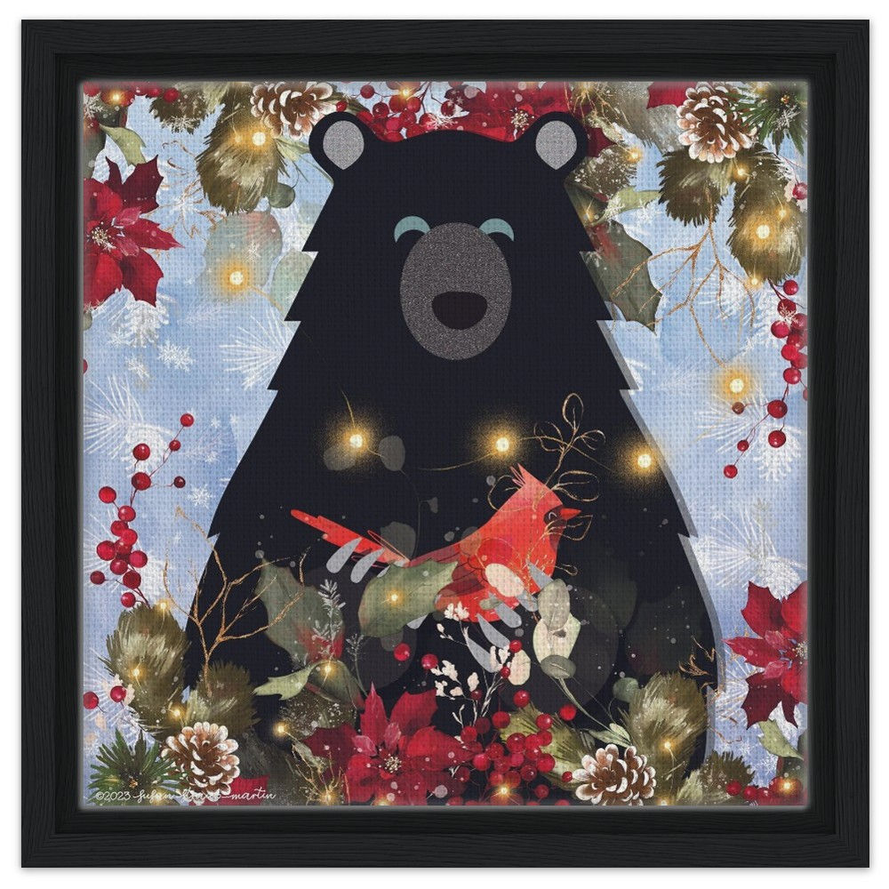 A bear for all seasons - Winter 12x12″