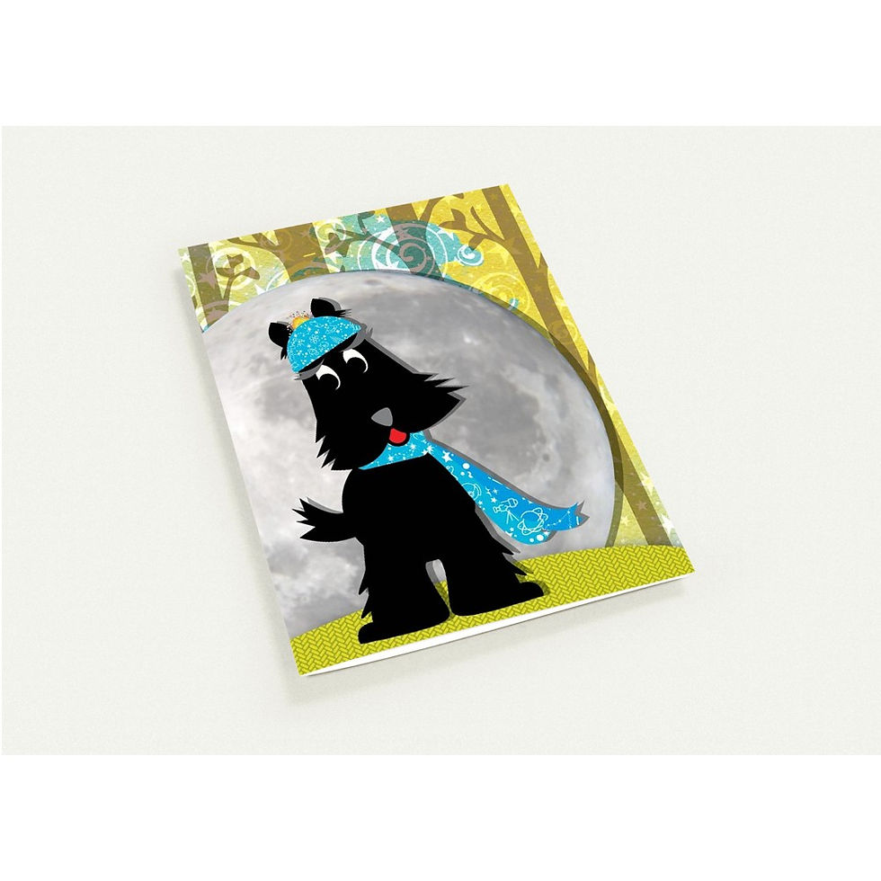 Thumbnail: Licorice Moon - Pack of 10 Greeting Cards (US & CA)