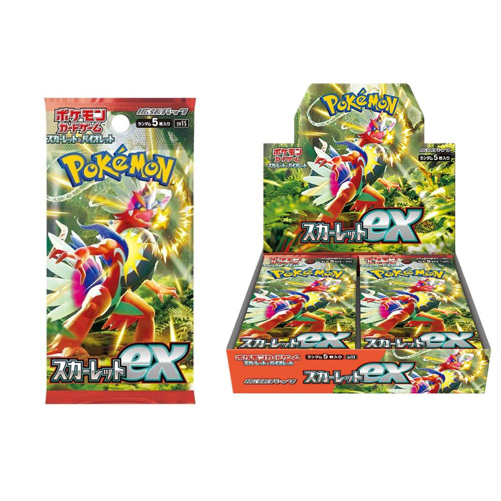 Japanese Pokemon TCG Scarlet EX Booster Box
