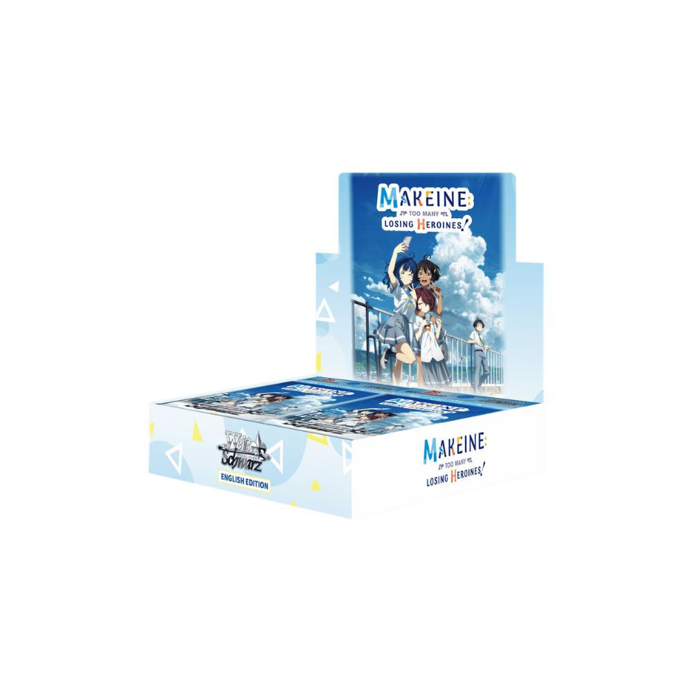 English Makeine: Too Many Losing Heroines Booster Box Weiss Schwarz