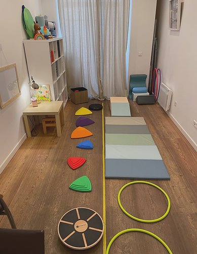 Parcours moteur - enfant marcheur
