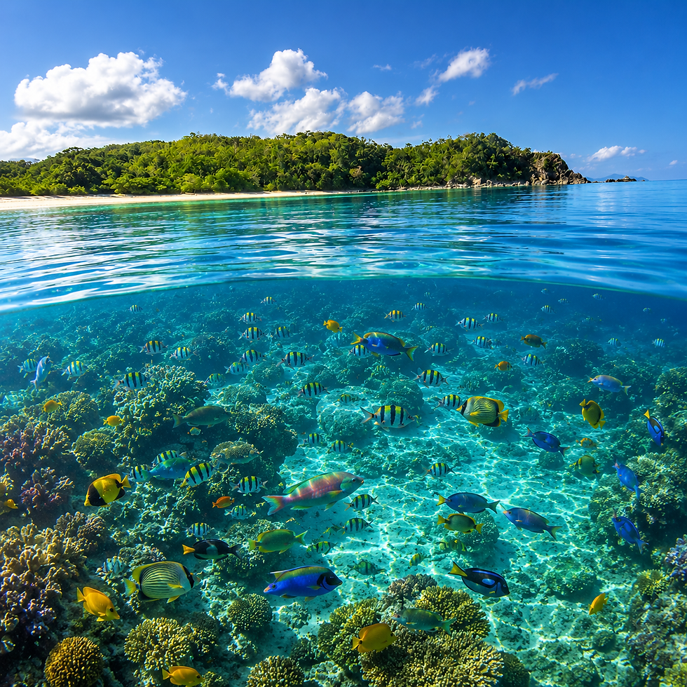 Vibrant corals found in snorkeling spot in Linapacan