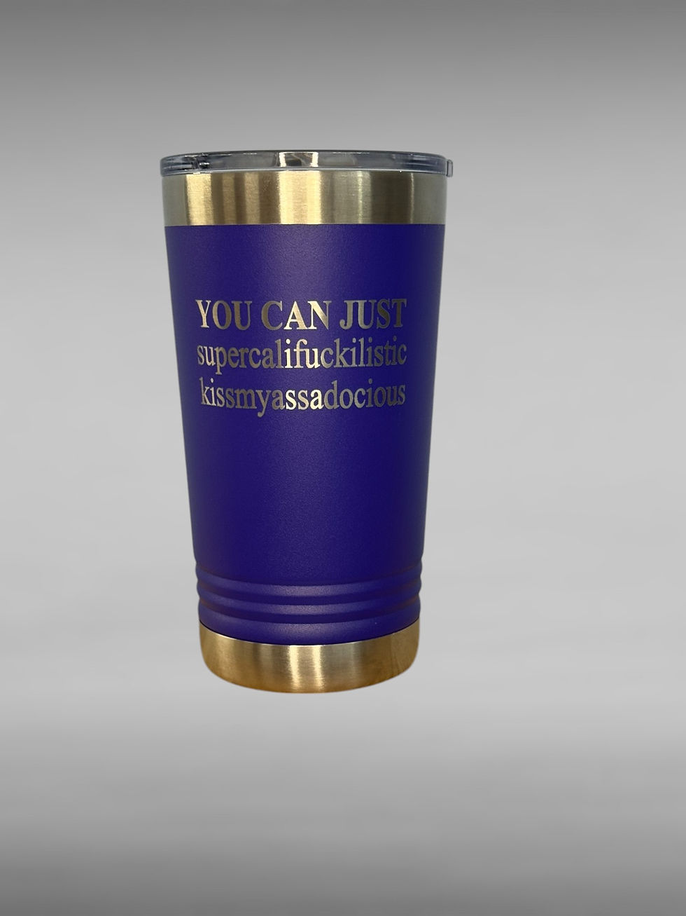 Thumbnail: 16oz Tumbler - "You Can Just"