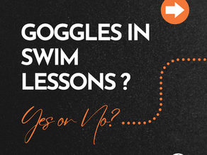 Should children wear goggles during swim lessons? A controversial debate!