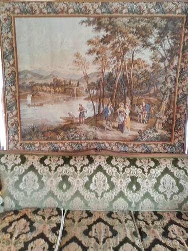 ヴィンテージゴブラン織りタペストリー | Antique Melford