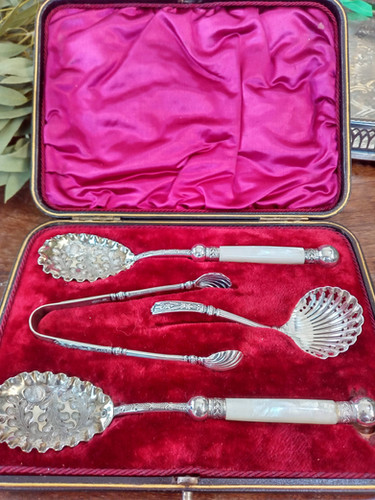 マザーオブパールハンドル カトラリーセット | Antique Melford