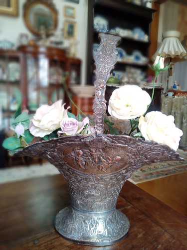 ヴィクトリアンブライダルバスケット | Antique Melford