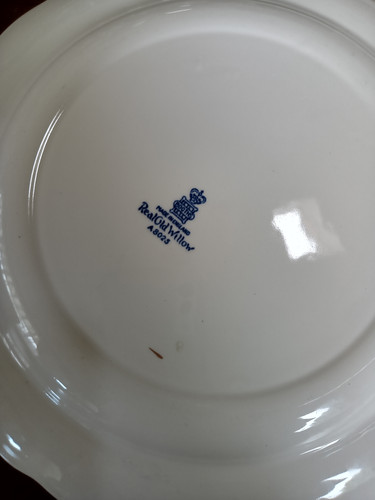 リアルオールドウィロウディナー皿 | Antique Melford