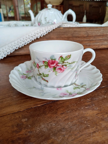セオドア　アビランド　リモージュ　842 約16cmプレート　② アビランド リモージュカップ＆ソーサー | Antique Melford