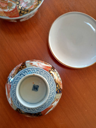 古伊万里　蓋つき茶碗 古伊万里 蓋付き蒸し茶碗 | れいゆぅる rayures