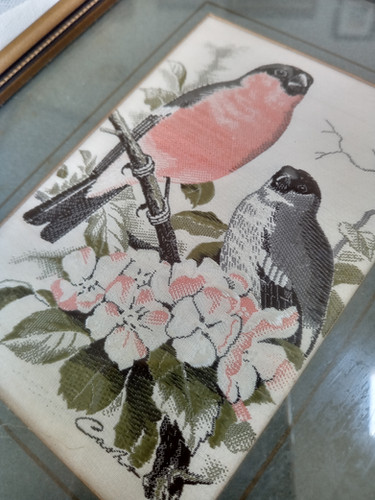 英国　アンティーク額装品 英国Cashs collectorシルク織額装 | Antique Melford