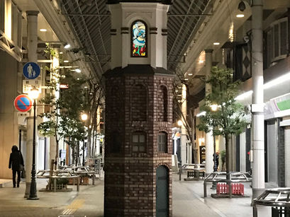 岡山市シンホニィー横時計台