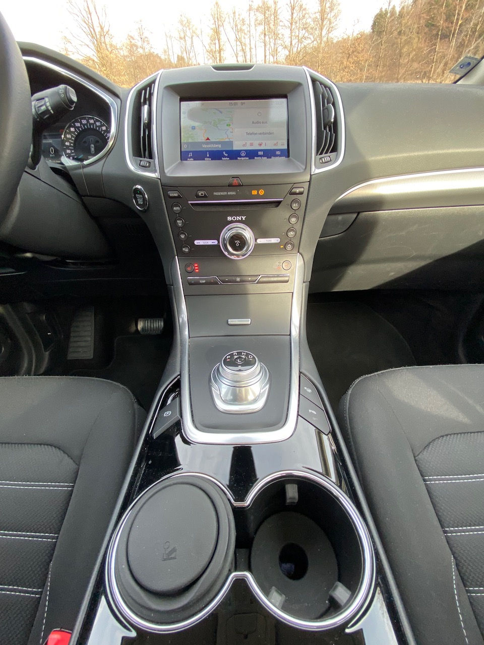 Ford Galaxy Hybrid – Mittelkonsole