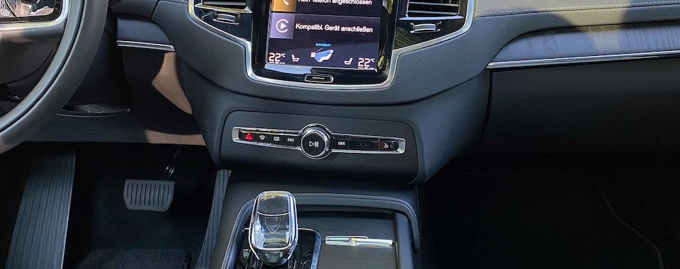 Volvo XC90 T8 AWD – Cockpit