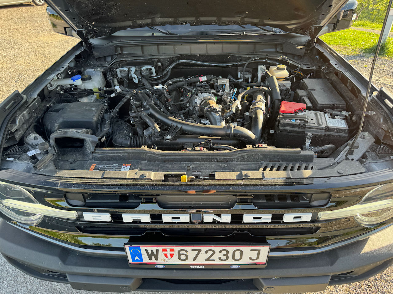 Ford Bronco Outer Banks – Motorraum