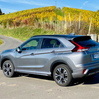 Mitsubishi Eclipse Cross – Heck und Seitenansicht