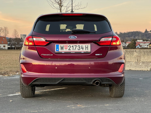 Ford Fiesta mHEV – Heckansicht
