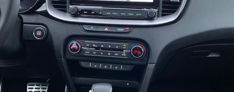Kia ProCeed GT – Mittelkonsole