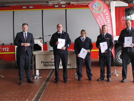 "Brandschutzteam Vogelsberg West" ist Hessens Feuerwehr des Monats Juni 2020
