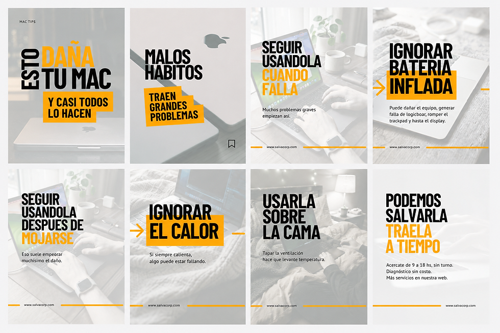 Pequeños hábitos que pueden terminar dañando tu Mac
