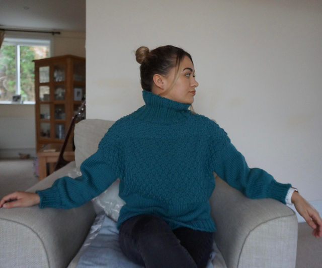 Thumbnail: 'You are a diamond' jumper knitting pattern.