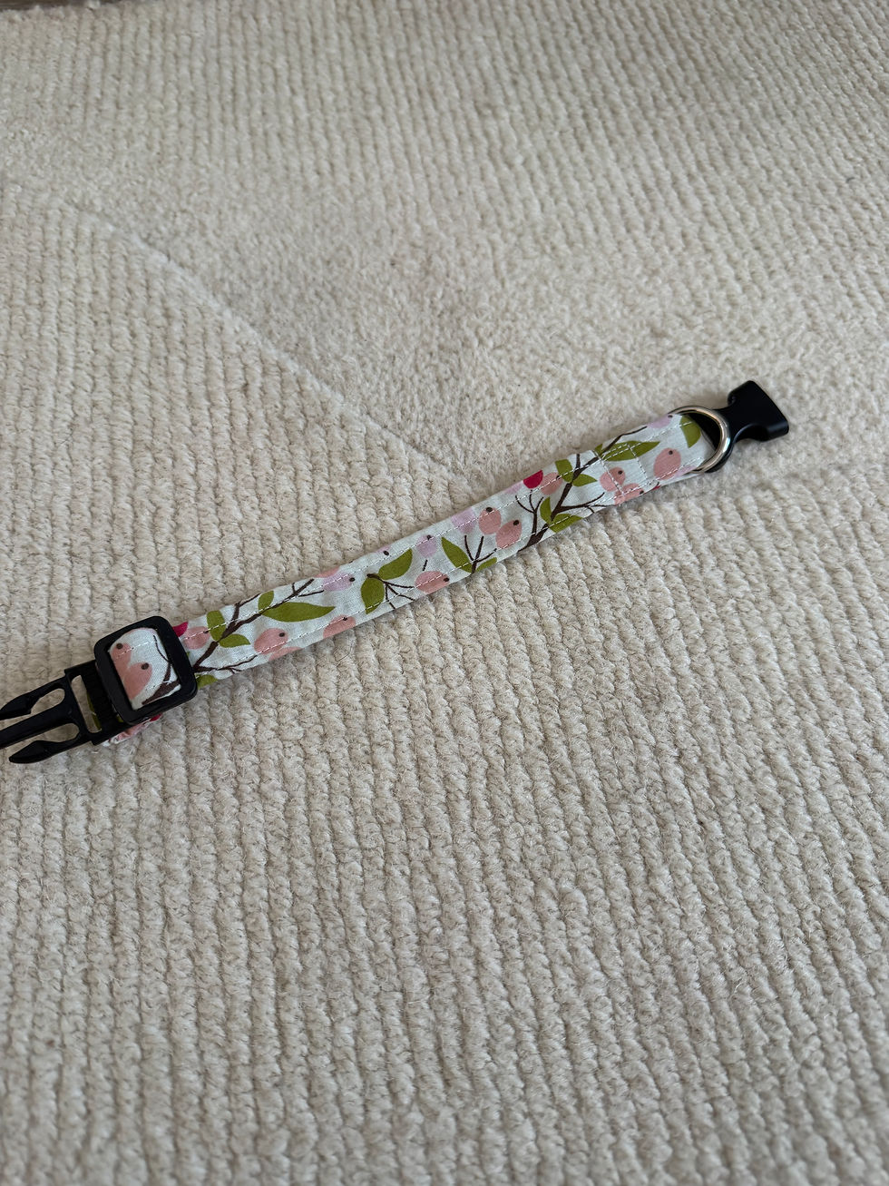 Thumbnail: Puppy vintage theme adjustable dog  collar 