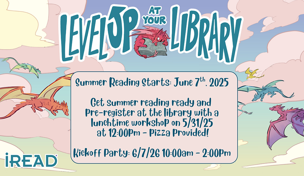 Summer Reading Ready Pizza Lunch