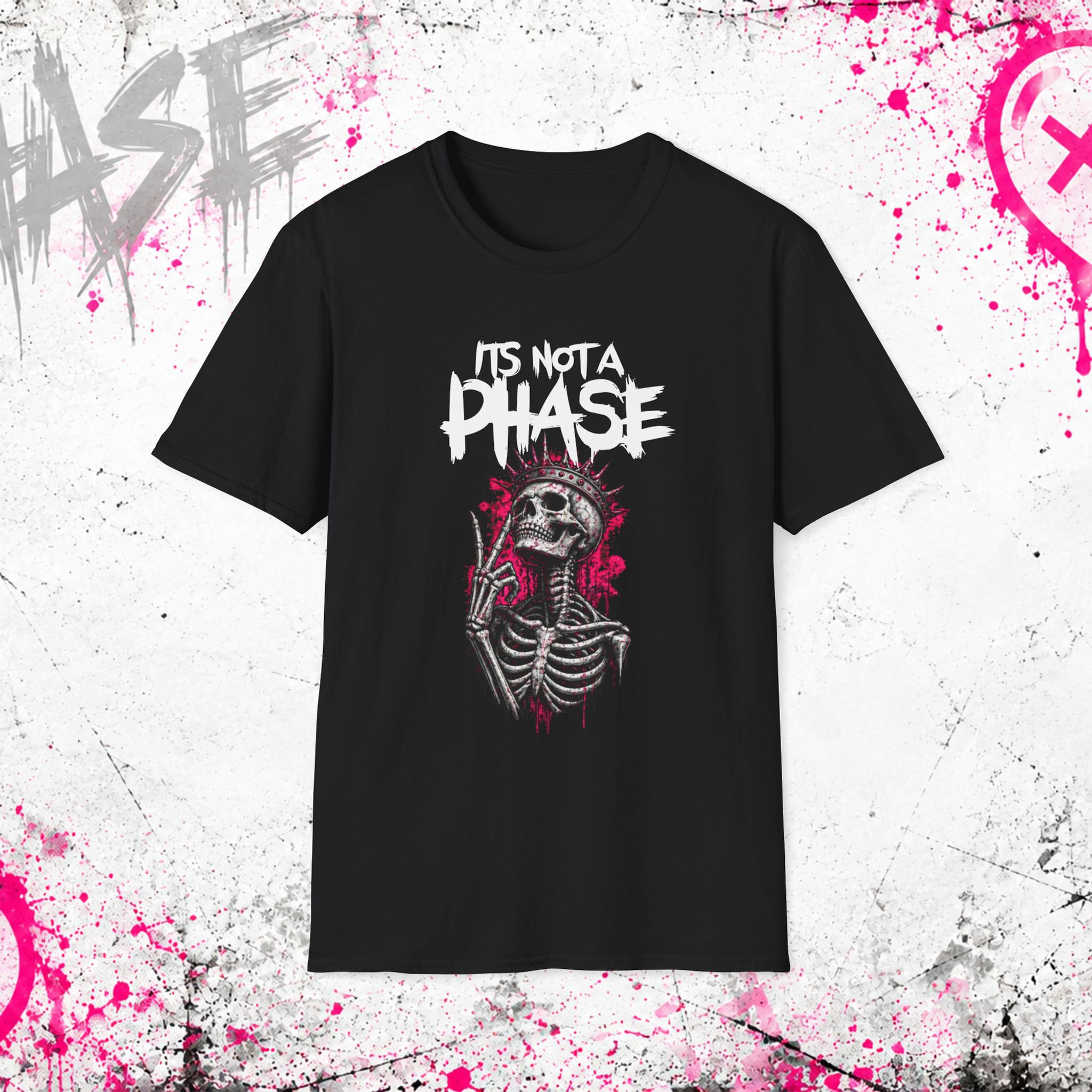 It's Not a Phase Skeleton Peace - TShirt