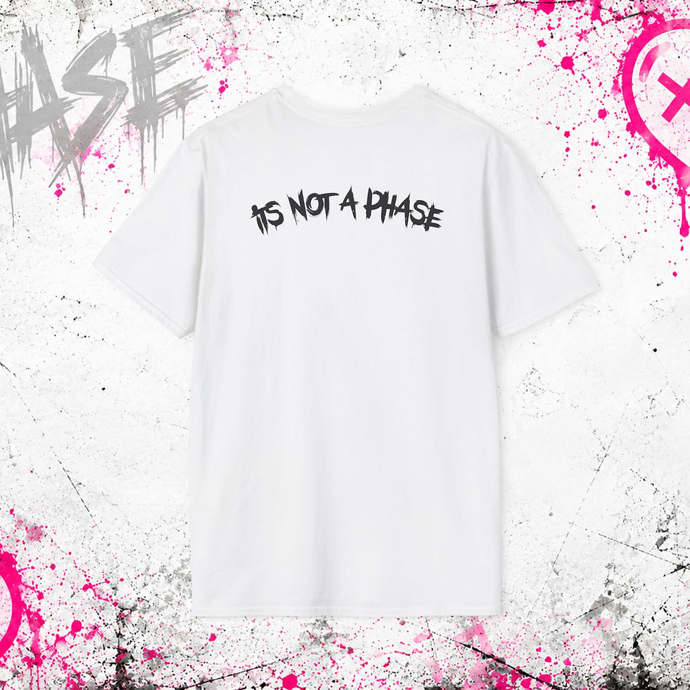 Thumbnail: It's Not a Phase Skeleton Peace - TShirt