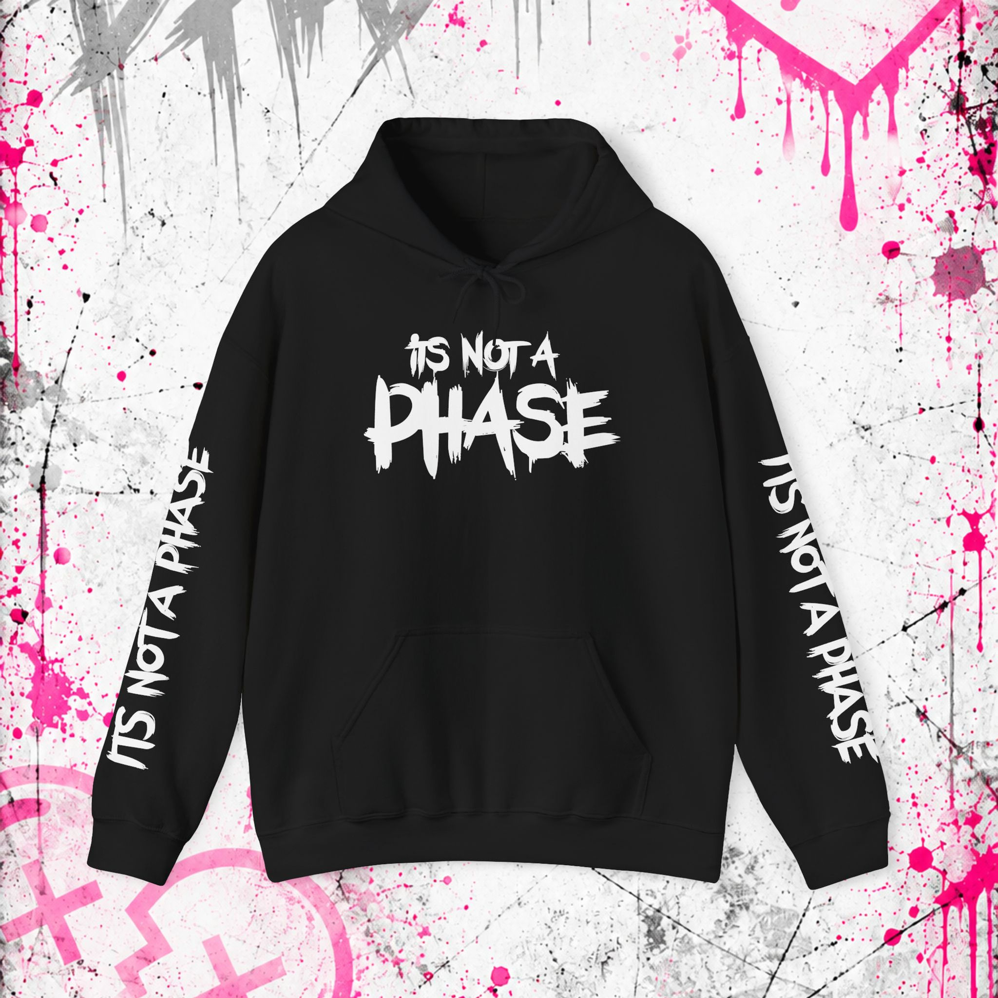 It's Not a Phase Heart Graphic - Hoodie