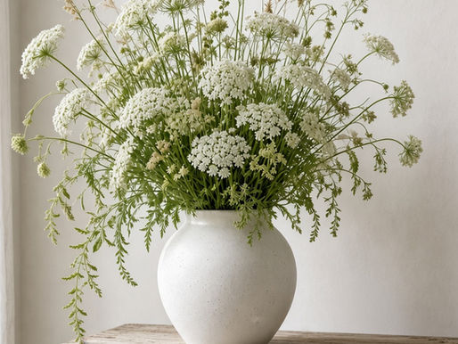 Textural flower arrangement