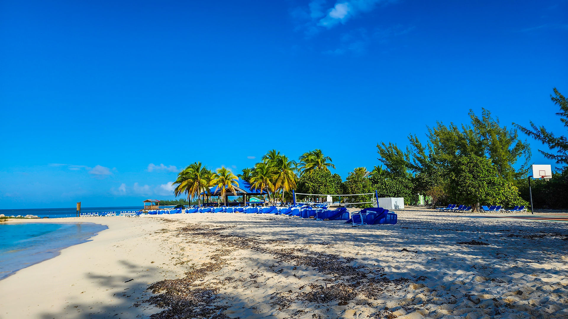 Beach Volleyball in Princess Cays, Bahamas