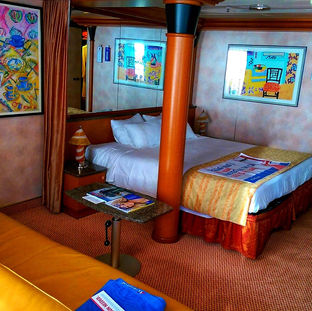 Grand Suite U74 on the Carnival Ecstasy