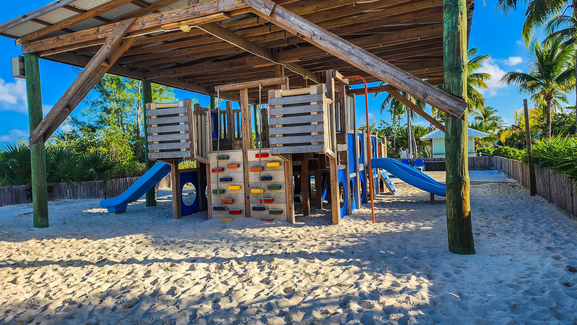 Playground at Pelican's Perch in Princess Cays, Bahamas