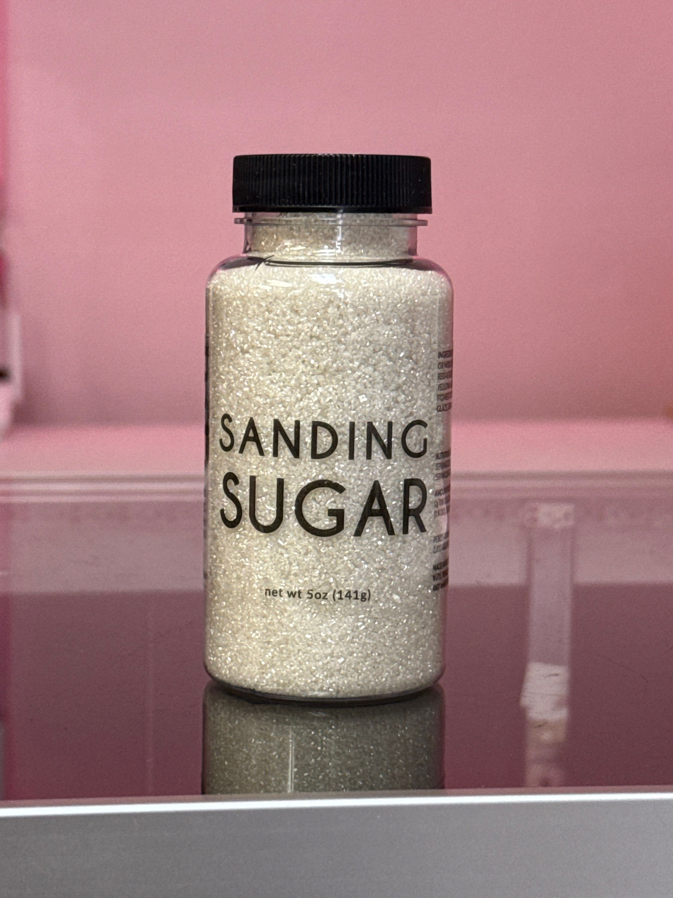 WHITE PEARLIZED SANDING SUGAR