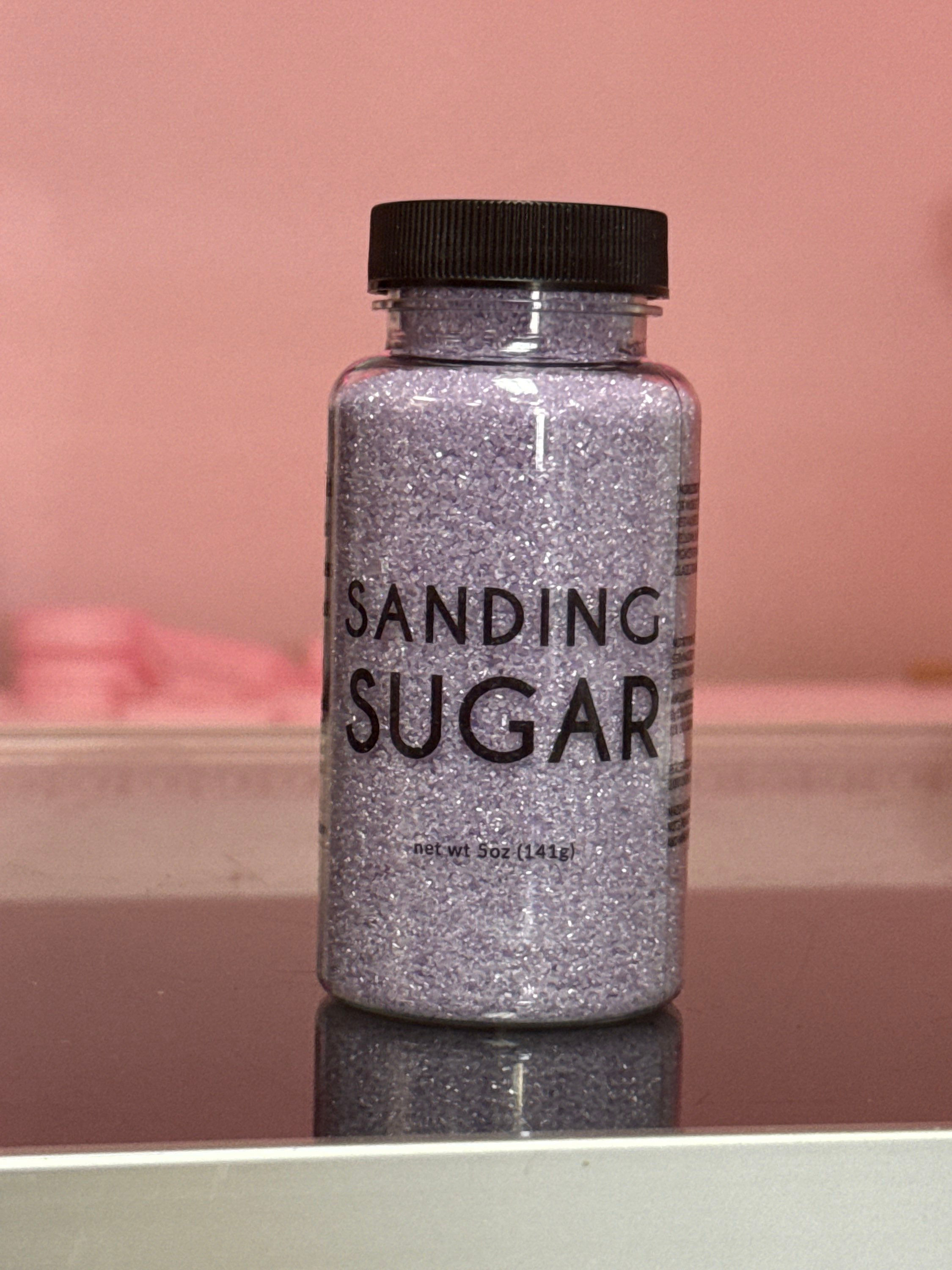 PASTEL PURPLE PEARLIZED SANDING SUGAR