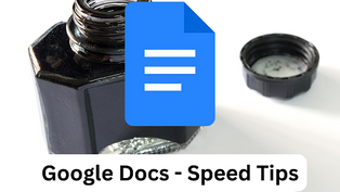Google Docs Shortcuts - Bolding Fast!