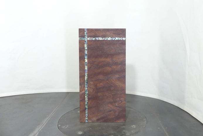 Rosewood; satiniert; Opalmuschel