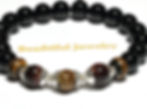 Thumbnail: Men's Luxury Gemstone Stretch Bracelet