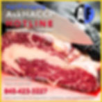 AskHACCP Hotline poster
