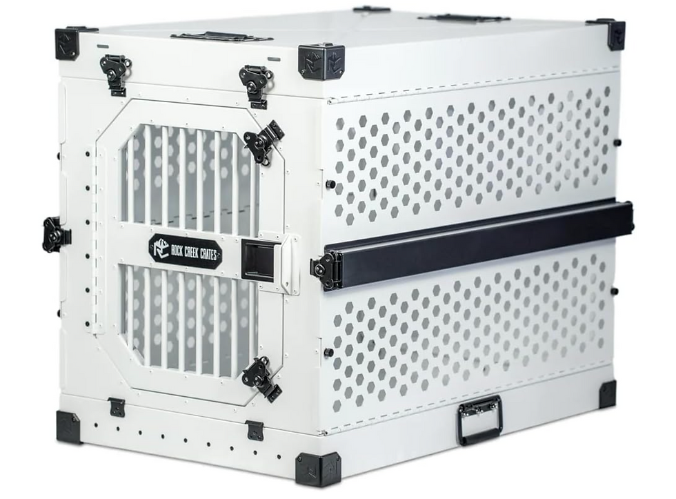 The Ultimate Dog Crate: Introducing the Rock Creek Crate Collapsible Dog Crate That Is Crash-Tested for Safety