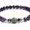 Thumbnail: CZ Pave Amethyst Bracelet  – February Birthstone