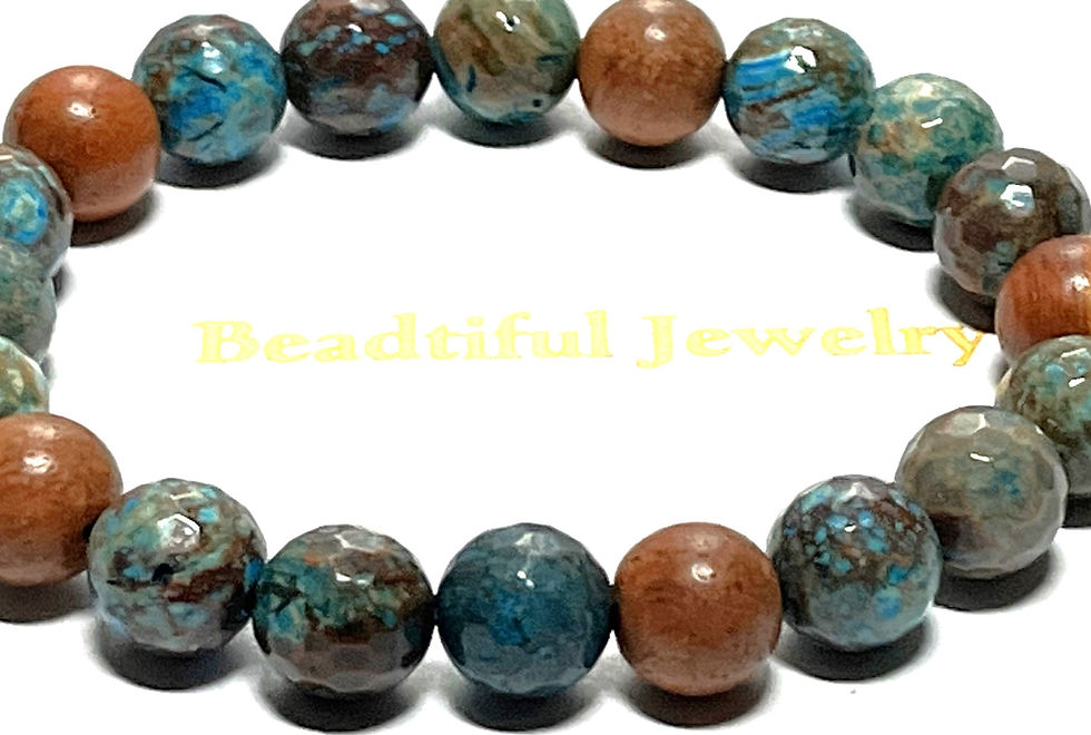 Thumbnail: Blue Mountain Jasper Bracelet