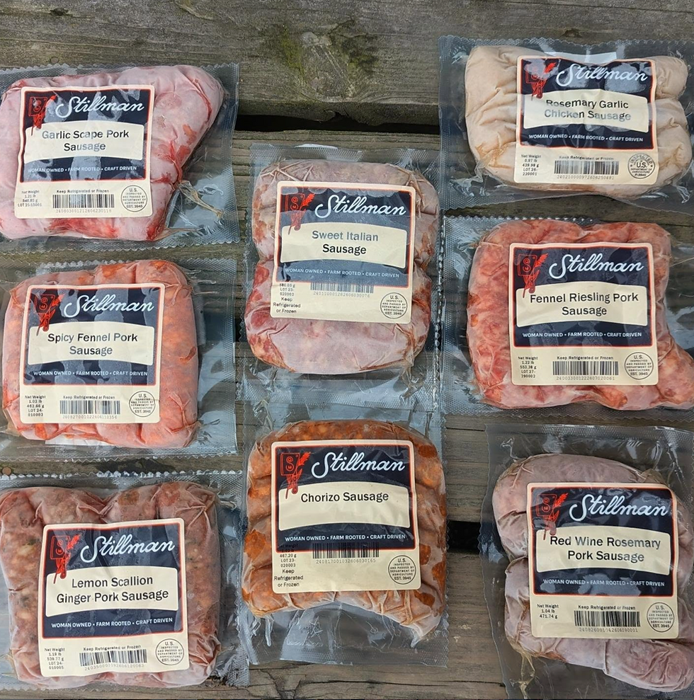 Packaged meats with the Stillman label