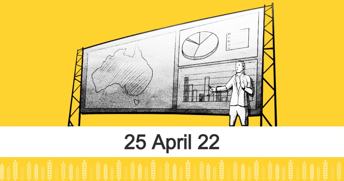 Weekly Grain Traded CGX - 25 April